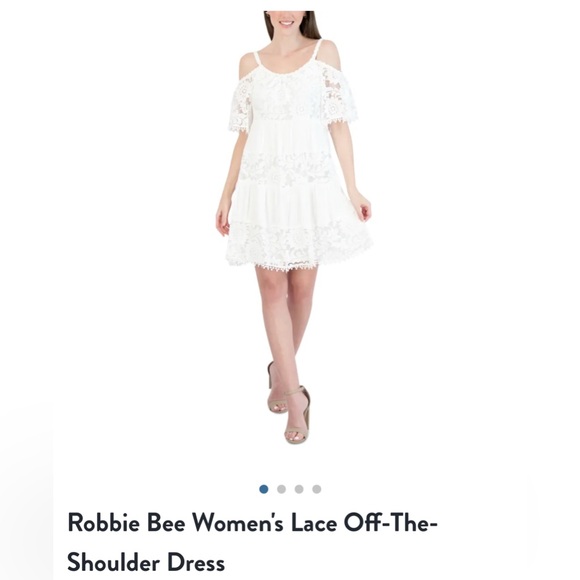 Robbie Bee’s lace off the shoulder dress - Picture 3 of 5